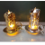 Ramadan Electroplating Candle with Bottom