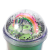 New Milky Tea Cup Plastic Cup Student Good-looking with Light Activity Gift Double-Layer Cup with Straw Adult Water Cups