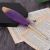 Creative Gold Spray Feather Pen Ballpoint Pen Feather Gel Pen Custom Writing Brush Christmas Gift Pen Wedding Signature Pen