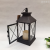 In Stock Wholesale European-Style Outdoor Wedding Floor-Standing Home Decoration Storm Lantern Candlestick Glass Iron H-6008