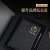 Business Computer PU Leather Office Supplies Multifunctional Business A6a5b5 Male Package Zipper Bag Loose-Leaf Notebook