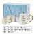 Nordic Style Ins Ceramic Teapot Set Amazon Hot Selling Gold-Plated Teapot Home Gift Support Logo