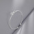 Tiqi New Bow 999 Pure Silver Bracelet Female Refreshing Stylish Temperament Silver Bracelet High Sense Jewelry
