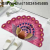 Peacock Open Screen Crystal Velvet Special-Shaped Floor Mat Bedroom Carpet Mats Door Mat