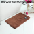 Fiber Solid Color Simple Floor Mat Bathroom Bathroom Water-Absorbing Non-Slip Mat Bedroom Carpet Doormat Floor Mat