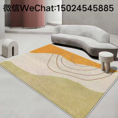 Cashmere-like Living Room Carpet Balcony Coffee Table Floor Mats Home Full-Bed Mat