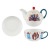 One Cup and One Pot of Afternoon Tea Hand-Painted Teapot Sets Ins Coffee Cup Set Tea Set with Hand Fireworks Display Teapot