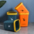 Factory Direct Supply Household Trash Can without Cover Kitchen Bathroom Clamping Ring Trash Can Living Room Wastebasket Square Trash Can