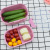 Wholesale Rectangular Lunch Box Wheat Straw Lunch Box Upper and Lower Layered Wheat Incense Lunch Box Portable Crisper Lunch Box