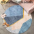 Crystal Velvet round Floor Mat Household Bedroom Carpet Living Room Coffee Table Computer Chair Floor Mat Door Mat