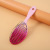Amazon Arc Hollow Oval Comb Candy Color Vent Comb Fluffy Shape Hairdressing Hair Curling Comb Household Styling Hairbrush