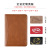 Business Computer PU Leather Office Supplies Multifunctional Business A6a5b5 Male Package Zipper Bag Loose-Leaf Notebook