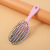 Amazon Arc Hollow Oval Comb Candy Color Vent Comb Fluffy Shape Hairdressing Hair Curling Comb Household Styling Hairbrush