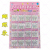 Foreign Trade Face Pasters Glitter Powder Single Diamond Butterfly Love Five-Pointed Star Diamond Sticker 16 into Eyebrow Stencil Hair Fringe Grip Stabilizer Pad Acrylic Sticker