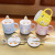 Cute Duck Ceramic Cup Female Student with Spoon Cover Korean Style Cute Mug Fresh Mobile Phone Holder Water Cup