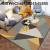 Simple Fashion Living Room Carpet Crystal Velvet Floor Mat Household Mat Balcony Coffee Table Carpet