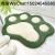 Fiber Absorbent Hand-Shaped Brush Floor Mat Bathroom Non-Slip Mats Shaped Cartoon Carpet