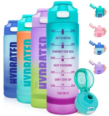 Summer Tritian Sports Cup Large-Capacity Water Cup Good-looking Student Plastic Water Bottle Taibo Sports Bottle