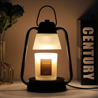 Korean Aromatherapy Wax Lamp Creative Bedside-Use Coffee Shop Table Lamp Hot Melt Warm Lamp Fragrance Candle Retro Table Lamp Cross-Border