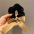 Autumn and Winter Bow Ribbon Plush Large Intestine Hair Ring Internet-Famous Hair Band Cute Hair Band for Girls Hair Band Headdress