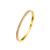 Foreign Trade Supply Titanium Steel Bracelet 4mm Narrow Gold Epoxy Color Enamel Bracelet Fashion Female Buckle Bracelet