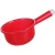 Plastic Water Ladle Long Handle Water Ladle Thickened Drop-Resistant Bailer Kitchen Cooking Household Red round Factory Wholesale