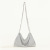 Products in Stock New Cross-Border Aluminum Sheet Evening Bag Tide Flash Metal Handmade Single Shoulder Niche Underarm Banquet Dinner Bag