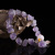 Natural Amethyst Rock Bracelet Female Accessories DIY Bracelet Live Supply Amethyst Bracelet Stall Wholesale