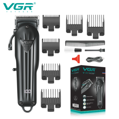 VGR V-282 Adjustable Hair Cutting Machine  Hair Trimmer Professional Rechargeable Barber Electric Hair Clipper for Men