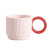 Nordic Style with Saucer Ins Ceramic Cup Couple Home Office Coffee Cup Good-looking Water Cup Handle Mug