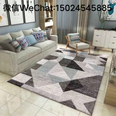 Simple Fashion Living Room Carpet Crystal Velvet Floor Mat Household Mat Balcony Coffee Table Carpet