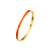 Foreign Trade Supply Titanium Steel Bracelet 4mm Narrow Gold Epoxy Color Enamel Bracelet Fashion Female Buckle Bracelet