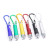 Three-in-One Flashlight Tube Plastic Buckle Mini Multi-Function Laser Infrared Fake Currency Detection Led Climbing Button Carabiner Flashlight Wholesale