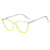 New European and American Front Guard Fashion Box Cat Eye Plain Glasses Instagram Mesh Red Spring Leg Tr Core Insert Anti-Blue Light Glasses