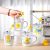 Good-looking Cute Little Yellow Duck Graduated Glass Body Glass Straw Cute Mug Breakfast Coffee Cup