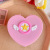 Pink Girl Heart Storage Box Ornament Desktop Jewelry Box Girl Sakura Stars Heart Storage Box Double Layer Storage Box