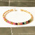 14K Gilded Wound Bracelet White Pearl Colorful Tourmaline Natural Labradorite Moonstone Red Agate Brace Lace Bracelet