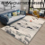 Living Room Carpet Household Crystal Velvet Floor Mat Balcony Tea Table Cloth Easy-Care Floor Mat