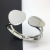 European and American Foreign Trade Bracelet Wholesale High Sense Fashion Personality Asymmetric Cross-Border Hot Export Alloy Spring Jewelry