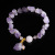 Natural Amethyst Rock Bracelet Female Accessories DIY Bracelet Live Supply Amethyst Bracelet Stall Wholesale