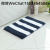 Fiber Thickened Striped Floor Mat Household Bedroom Carpet Door Mat Bathroom Water-Absorbing Non-Slip Mat Bathtub Mat