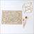 Gilding Placemat PVC Leaves Heat Proof Mat Creative Style Rectangle Western-Style Placemat Dining Table Cushion Teacup Mat