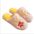 2022 Floor Cotton Slippers Women's Indoor Warm Thickened Home Plush Home Autumn and Winter Couple Non-Slip Slippers Men