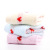 Peach Heart Jacquard Cotton Small Square Towel Face Washing At Home Cartoon 25 * 25cm Square Small Square Towel Lanyard Absorbent Handkerchief