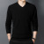 Wholesale Autumn and Winter Men's Wear Pure Wool Sweater Male V-neck Thickening Thermal Pullover Knitted Sweater Men's Whole Woolen Sweater