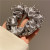 Korean Style Vintage Satin Pearl High Texture Large Intestine Ring Ponytail Head Rope Elegant Hair Band Temperament Rubber Band Hair Accessories