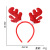 Amazon New Christmas Headband Christmas Elk Head Buckle Antlers Headband Christmas Decoration Party Dress up Headwear