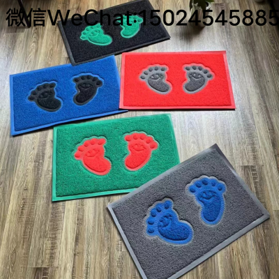 Wire Loop Splicing Floor Mat Disposable Floor Mat Household Doorway Doormat and Foot Mat