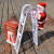 Red Ladder Rope Climbing Electric Music Santa Claus Climbing Ladder Christmas Gift Christmas Decorations Doll Ornaments