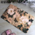 Flannel Printed Mat Household Mat Bathroom Water-Absorbing Non-Slip Mat Bedroom Carpet Doormat Floor Mat